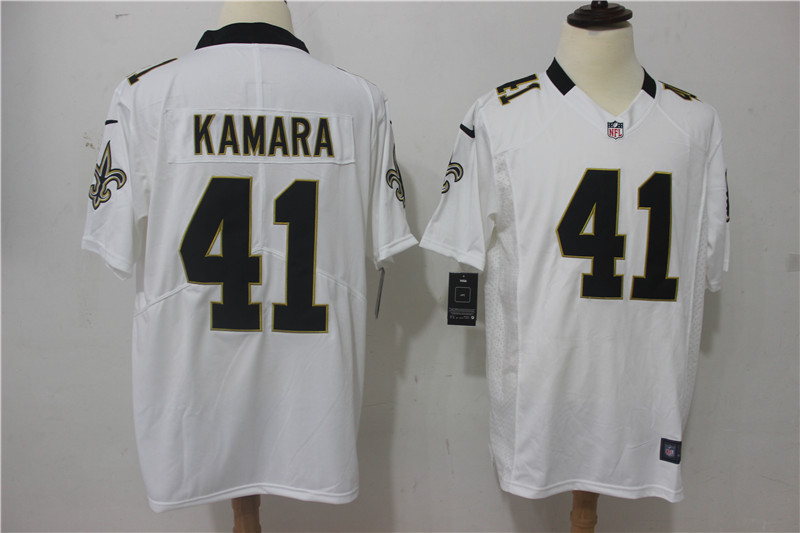 Men New Orleans Saints #41 Kamara White Nike Vapor Untouchable Limited NFL Jerseys->new orleans saints->NFL Jersey